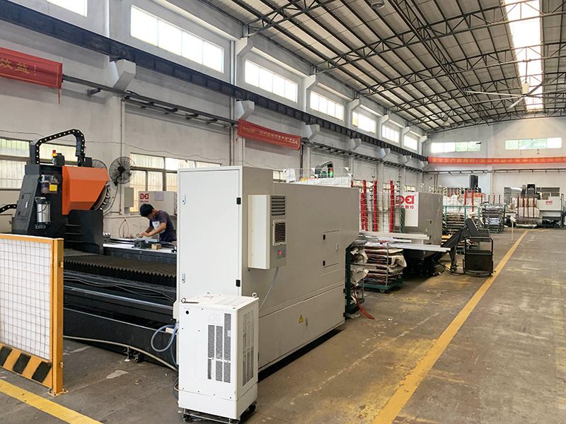 德力數控設備加工線