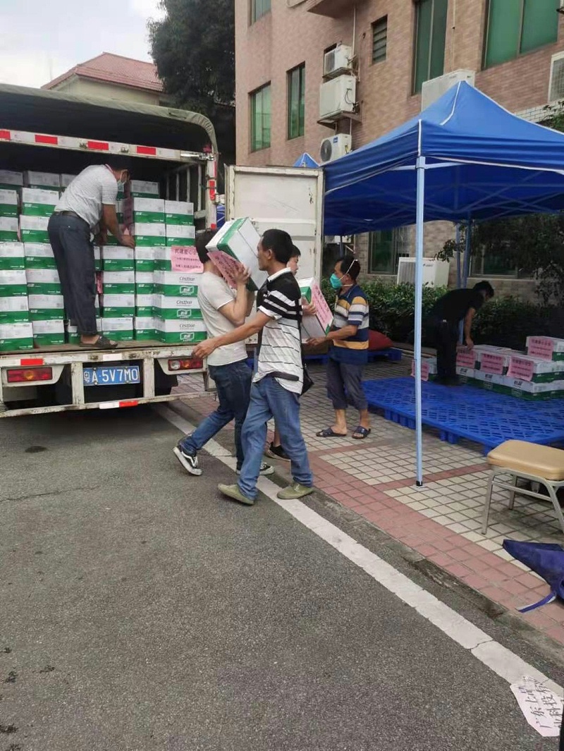 德力數控捐贈物資